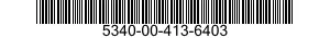 5340-00-413-6403 CLIP,SPRING TENSION 5340004136403 004136403