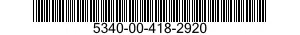 5340-00-418-2920 STRAP,WEBBING 5340004182920 004182920