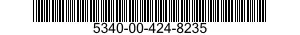 5340-00-424-8235 PLUNGER,QUICK RELEASE 5340004248235 004248235