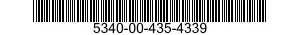 5340-00-435-4339 BRACKET,ANGLE 5340004354339 004354339