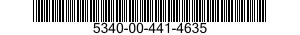 5340-00-441-4635 BRACKET,ANGLE 5340004414635 004414635