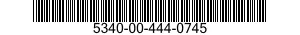 5340-00-444-0745 BRACKET,ANGLE 5340004440745 004440745