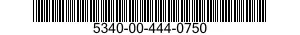 5340-00-444-0750 BRACKET,ANGLE 5340004440750 004440750