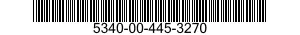 5340-00-445-3270 PLUG,EXPANSION 5340004453270 004453270