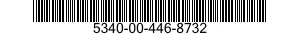 5340-00-446-8732 HANDLE,MANUAL CONTROL 5340004468732 004468732