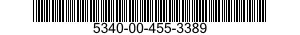 5340-00-455-3389 LEAF,BUTT HINGE 5340004553389 004553389