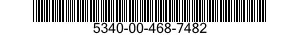 5340-00-468-7482 LOCKING PLATE,NUT AND BOLT 5340004687482 004687482
