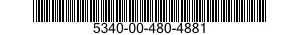 5340-00-480-4881 BRACKET,ANGLE 5340004804881 004804881