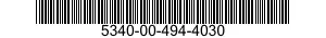 5340-00-494-4030 BRACKET,ANGLE 5340004944030 004944030