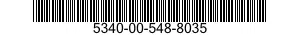 5340-00-548-8035 CLAMP,LOOP 5340005488035 005488035