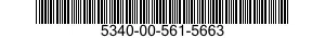5340-00-561-5663 DISK,SOLID,PLAIN 5340005615663 005615663