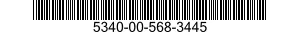 5340-00-568-3445 LEVER,LOCK-RELEASE 5340005683445 005683445