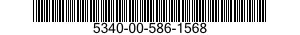 5340-00-586-1568 HINGE,ACCESS DOOR 5340005861568 005861568