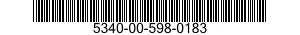 5340-00-598-0183 CLAMP,LOOP 5340005980183 005980183