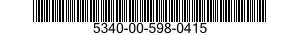 5340-00-598-0415 CLAMPXLOOP 5340005980415 005980415