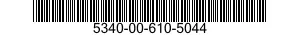 5340-00-610-5044 CLAMP,SYNCHRO 5340006105044 006105044