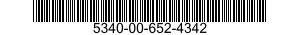 5340-00-652-4342 BRACKET,MOUNTING 5340006524342 006524342