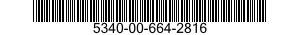5340-00-664-2816 RING,RETAINING 5340006642816 006642816