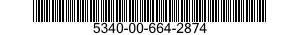 5340-00-664-2874 INSERT,SCREW THREAD 5340006642874 006642874