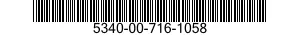 5340-00-716-1058 STRAP,RETAINING 5340007161058 007161058