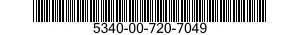 5340-00-720-7049 CAP-PLUG,PROTECTIVE,DUST AND MOISTURE SEAL 5340007207049 007207049