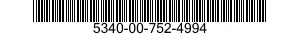 5340-00-752-4994 BUMPER 5340007524994 007524994