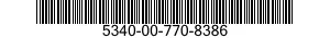 5340-00-770-8386 CLAMP,SYNCHRO 5340007708386 007708386