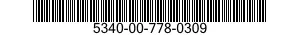 5340-00-778-0309 CLAMP,LOOP 5340007780309 007780309