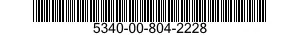 5340-00-804-2228 ANODE,CORROSION PREVENTIVE 5340008042228 008042228