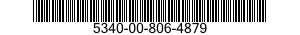 5340-00-806-4879 LEAF,BUTT HINGE 5340008064879 008064879