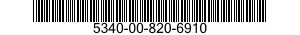 5340-00-820-6910 CLAMP,LOOP 5340008206910 008206910