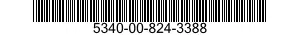 5340-00-824-3388 HINGE,ACCESS DOOR 5340008243388 008243388