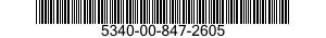 5340-00-847-2605 LOCK SET,MORTISE 5340008472605 008472605