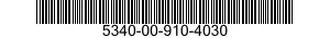 5340-00-910-4030 BRACKET,ANGLE 5340009104030 009104030