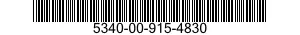 5340-00-915-4830 CLIP,SPRING TENSION 5340009154830 009154830