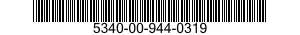5340-00-944-0319 POST,ELECTRICAL-MECHANICAL EQUIPMENT 5340009440319 009440319
