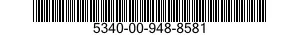 5340-00-948-8581 BRACKET,RESISTOR 5340009488581 009488581