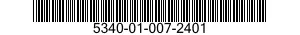 5340-01-007-2401 HINGE,BUTT 5340010072401 010072401