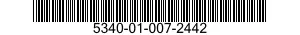 5340-01-007-2442 BRACKET,ANGLE 5340010072442 010072442