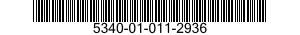 5340-01-011-2936 HINGE,ACCESS DOOR 5340010112936 010112936