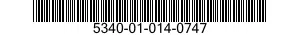 5340-01-014-0747 BRACKET,ANGLE 5340010140747 010140747