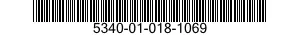 5340-01-018-1069 HINGE,ACCESS DOOR 5340010181069 010181069