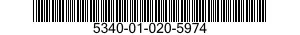 5340-01-020-5974 BRACKET,ANGLE 5340010205974 010205974