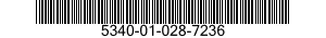 5340-01-028-7236 BRACKET,MOUNTING 5340010287236 010287236