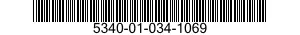 5340-01-034-1069 POST,ELECTRICAL-MECHANICAL EQUIP 5340010341069 010341069