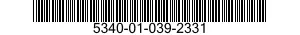 5340-01-039-2331 LOCKING PLATE,NUT AND BOLT 5340010392331 010392331