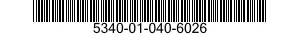5340-01-040-6026  5340010406026 010406026