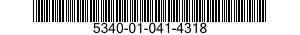 5340-01-041-4318 BRACKET,ANGLE 5340010414318 010414318