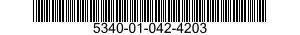 5340-01-042-4203 BRACKET,ANGLE 5340010424203 010424203