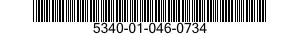 5340-01-046-0734 BRACKET,ANGLE 5340010460734 010460734